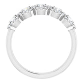 14K White 3/4 CTW Natural Diamond Anniversary Band